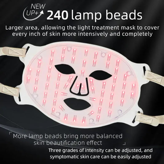 Lumière Pro LED Face Mask — 4-Wavelength Clinical Light Therapy