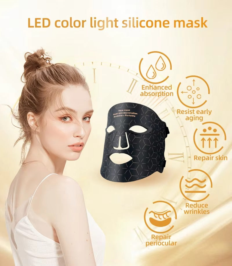 Lumière Pro LED Face Mask — 4-Wavelength Clinical Light Therapy